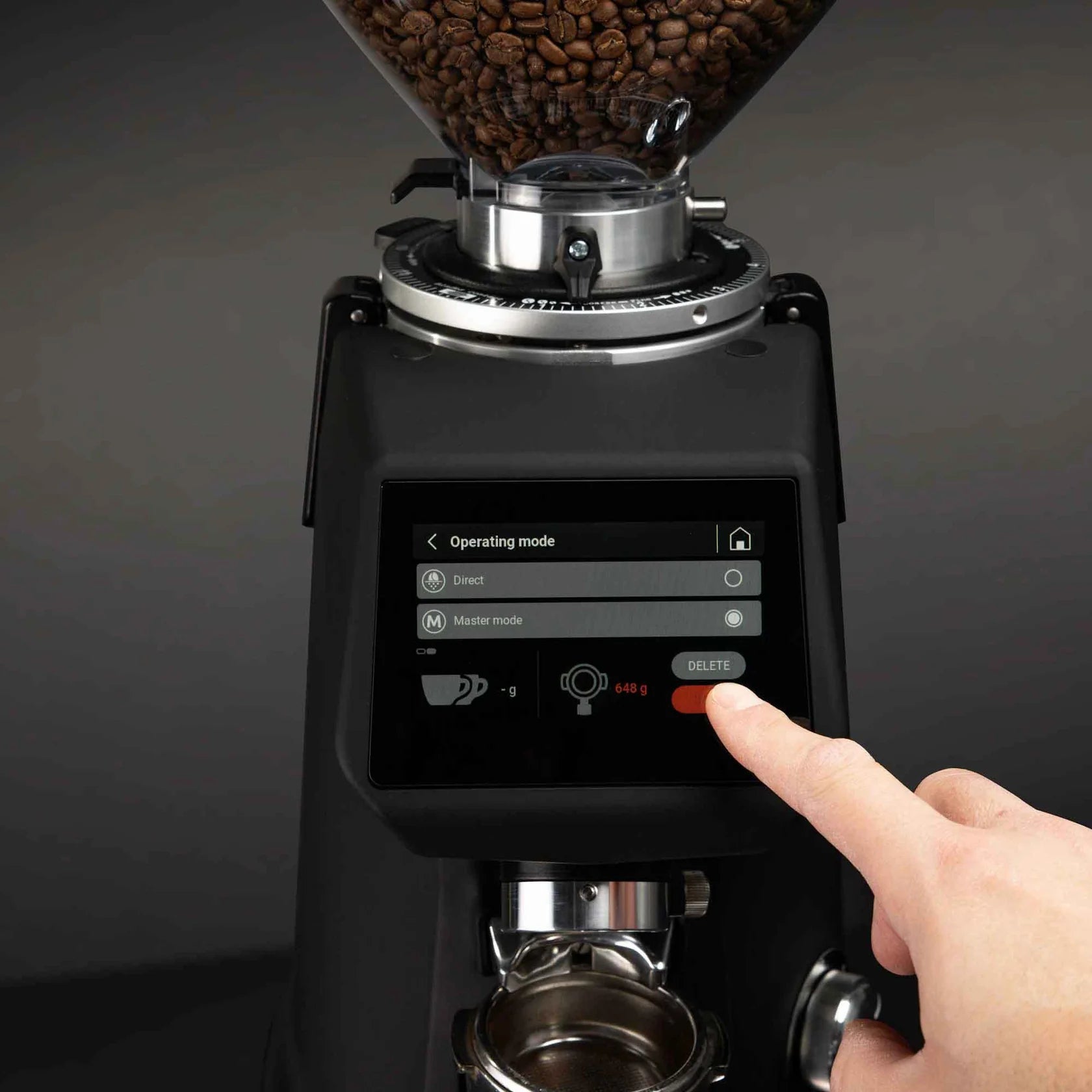 Fiorenzato F64 EVO PRO SENSE On Demand GBW Espresso Grinder - Matte Black